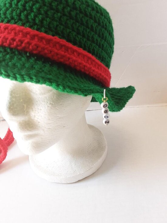 Handmade Crochet One Piece Bucket Hats  Zoro Designs New main image 4